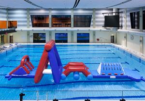 Water Obstakel run waterstormbaan 15 meter Water Obstakel run waterstormbaan 15 meter